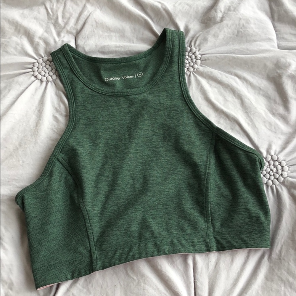 Outdoor Voices Athena Crop Top Sports Bra